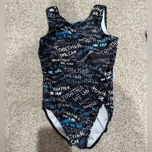 Child size Medium Gymnastics Leotard